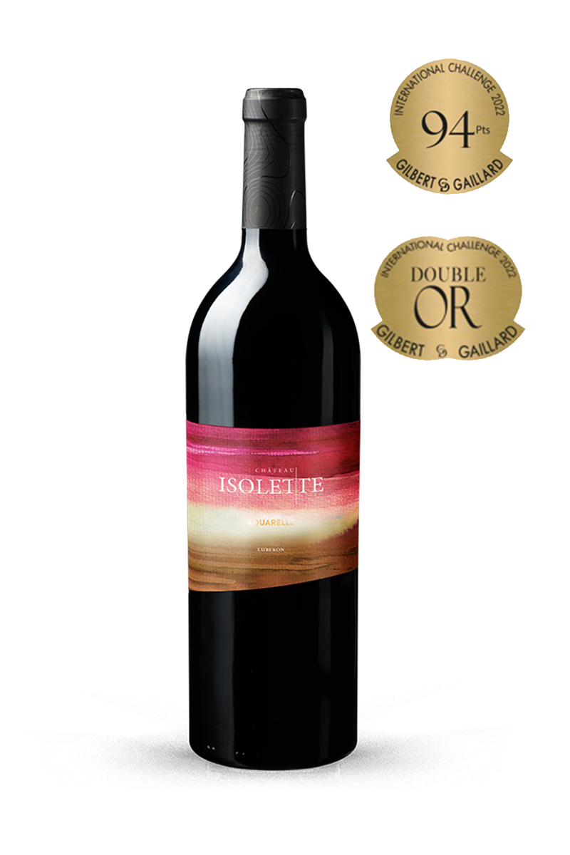 Wino czerwone wytrawne Aquarelle 2016